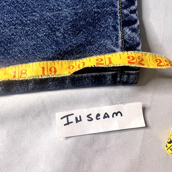 Bill‎ Blass Easy Fit Crop Women's size 6 Blue Denim Mom Jeans Casual Weekend - Picture 8 of 10